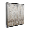 Modern Home Decor Textured Canvas Wall Art Tree Painting Abstract